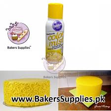 Color Mist Food Color Spray Yellow / Aerosol para Alimentos Amarillo Descontinuado Wilton