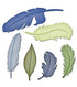 Shapeabilities Dies Feathers / Suajes de Corte y Realce Plumas Descontinuado Spellbinders