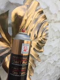 Premium Metals Spray Paint Pure Gold / Pintura en Spray Oro Puro Descontinuado Design Master
