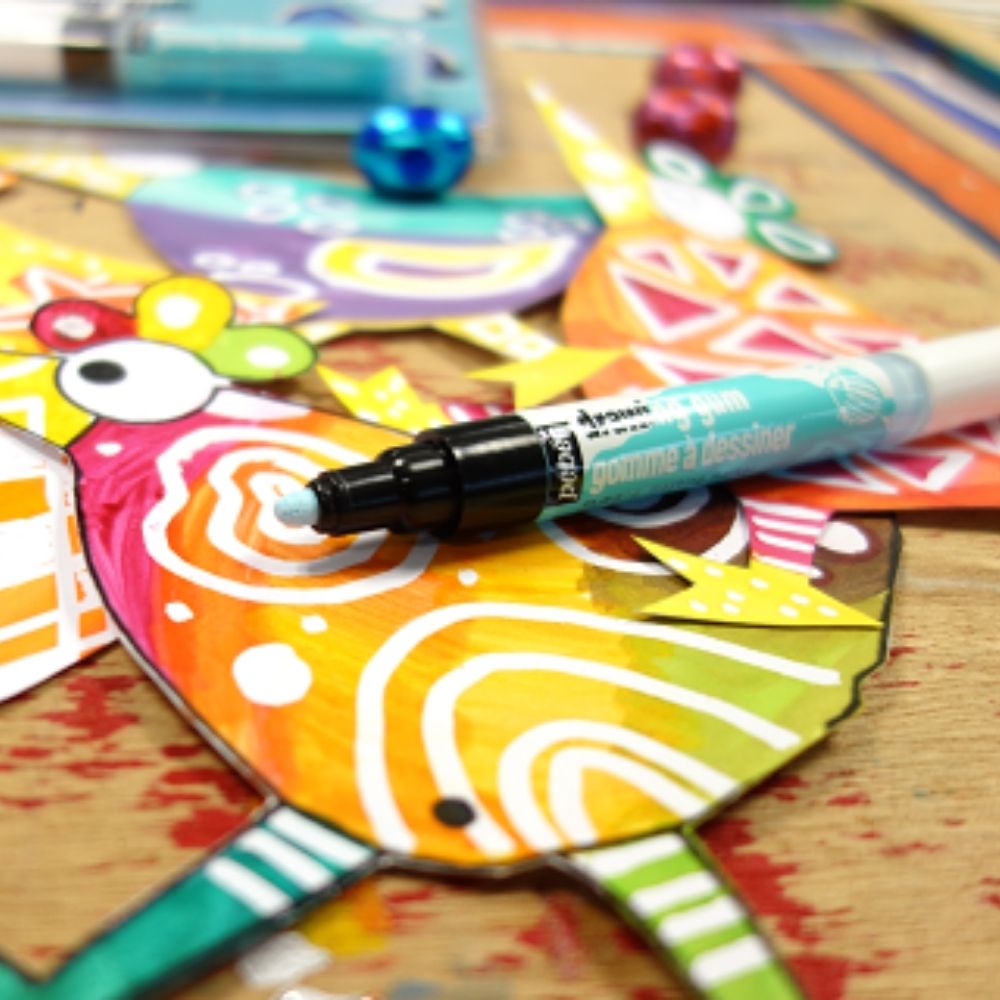 Masking Fluid Marker 4mm / Marcador para Enmascarar  Pebeo