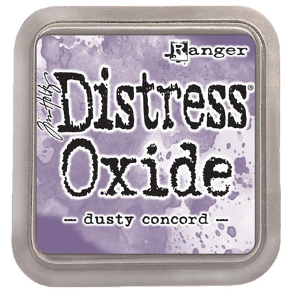 Tim Holtz Distress Oxide Dusty Concord / Cojin de Tinta Efecto Oxidado Violaceo Tintas Ranger