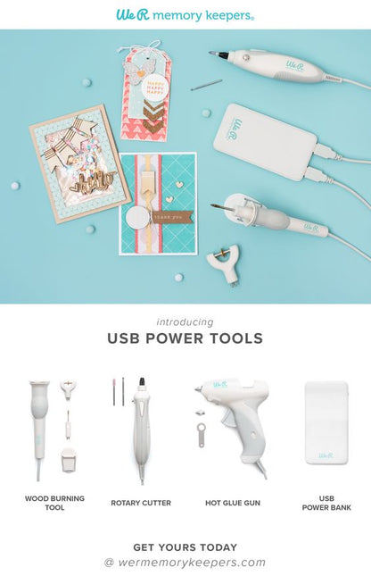 USB POWER TOOLS PROMOCION ESPECIAL Descontinuado We R Memory Keepers