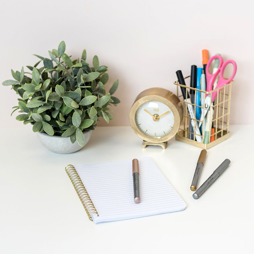 Metallic Markers Broad Point / Marcadores Metálicos para Caligrafía Colores y Plumones American Crafts