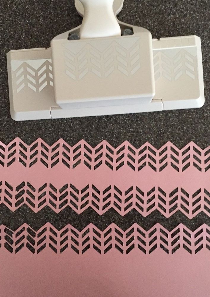 Punch Around Chevron Fence / Perforadora de Orilla y Esquina Descontinuado Martha Stewart