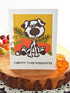Funny Dog Die / Suaje de Perrito Descontinuado Cheery Lynn Designs