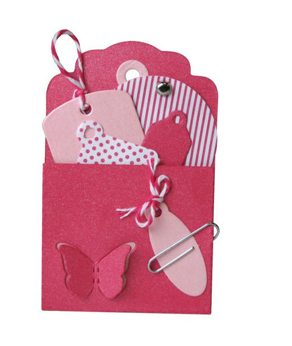 Tag it Kit Dies / 16 Suajes de Etiquetas Descontinuado LifeStyle Crafts