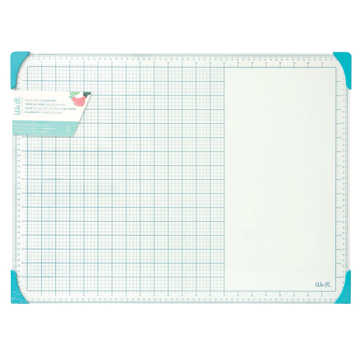 Mixed Media Glass Mat / Base de Vidrio Para Medios Mixtos Tapetes, Mats We R Memory Keepers