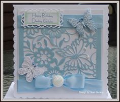 Shapeabilities Expandable Pattern Dies Butterfly Magic / Suajes de Corte Fondo de Mariposas Descontinuado Spellbinders