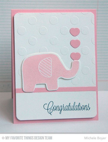 Beautiful Baby Stamps / Sellos de Polímero de Elefante Descontinuado My Favorite Things