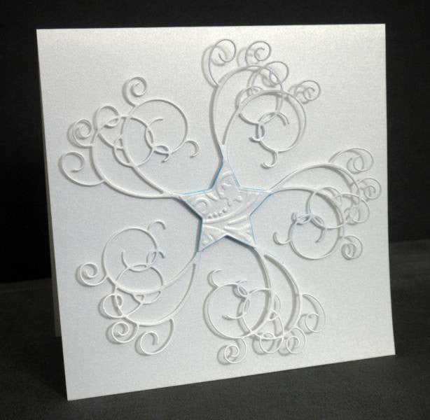 Suaje de Corte de Ondas Decorativas /  Elegant Scrollwork Descontinuado Memory Box