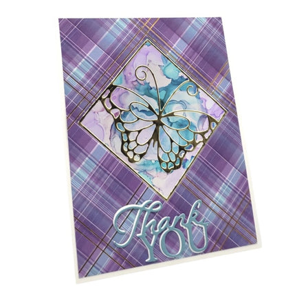 Polished Foil Cardstock Pad 6" / Block de Cartulina Metalizada Papel Memory Box