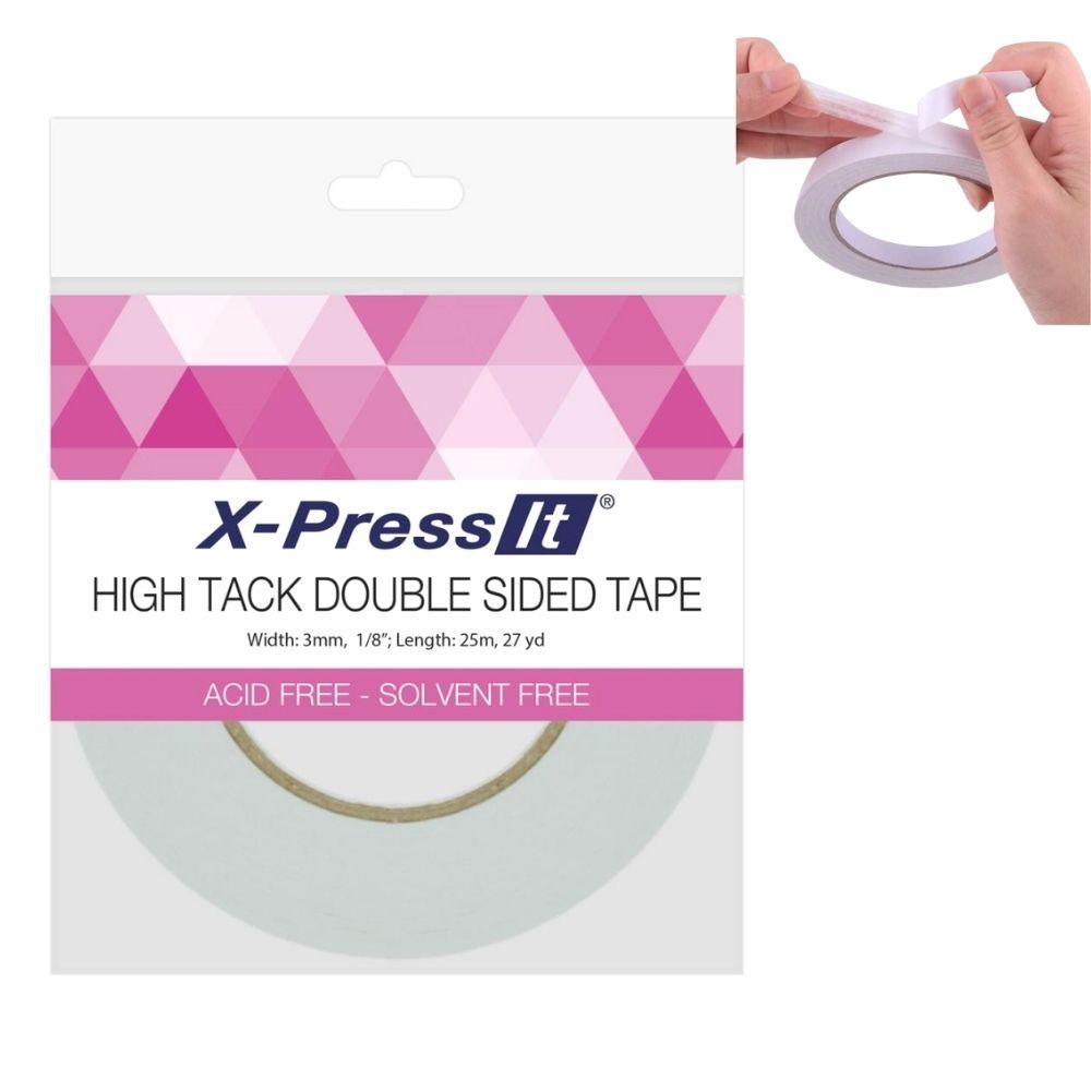 High Tack Double-Sided Tape / Cinta adhesiva Doble Cara de Alta Adherencia Adhesivos / Pegamentos X-Press It