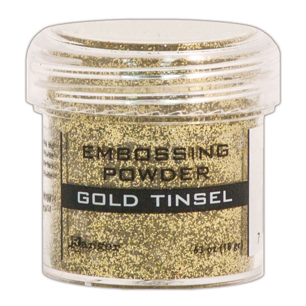 Gold Tinsel Embossing Powder / Polvos de Realce Oro