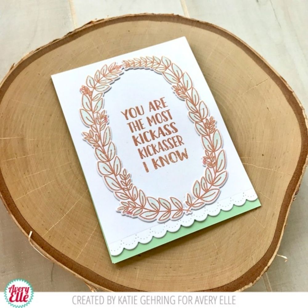 Rose Gold Embossing Powder / Polvos de Realce Oro Rosa Polvos de Embossing Lawn Fawn