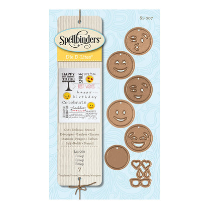 Emojis Dies / Suajes de Caritas Descontinuado Spellbinders