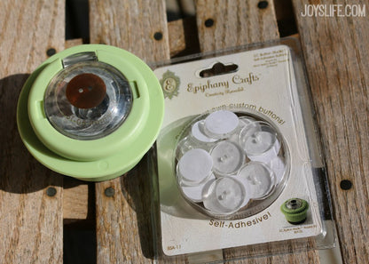 EC Button Studio Punch / Perforadora para hacer Botones Descontinuado Epiphany Craft