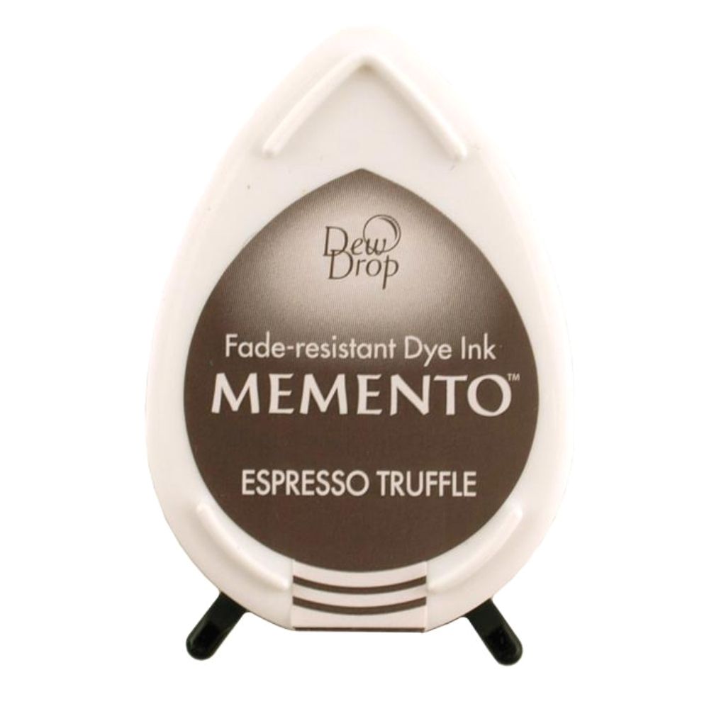 Espresso Truffle Memento Dew Drop / Cojín de Tinta para Sellos Café Tintas TSUKINEKO