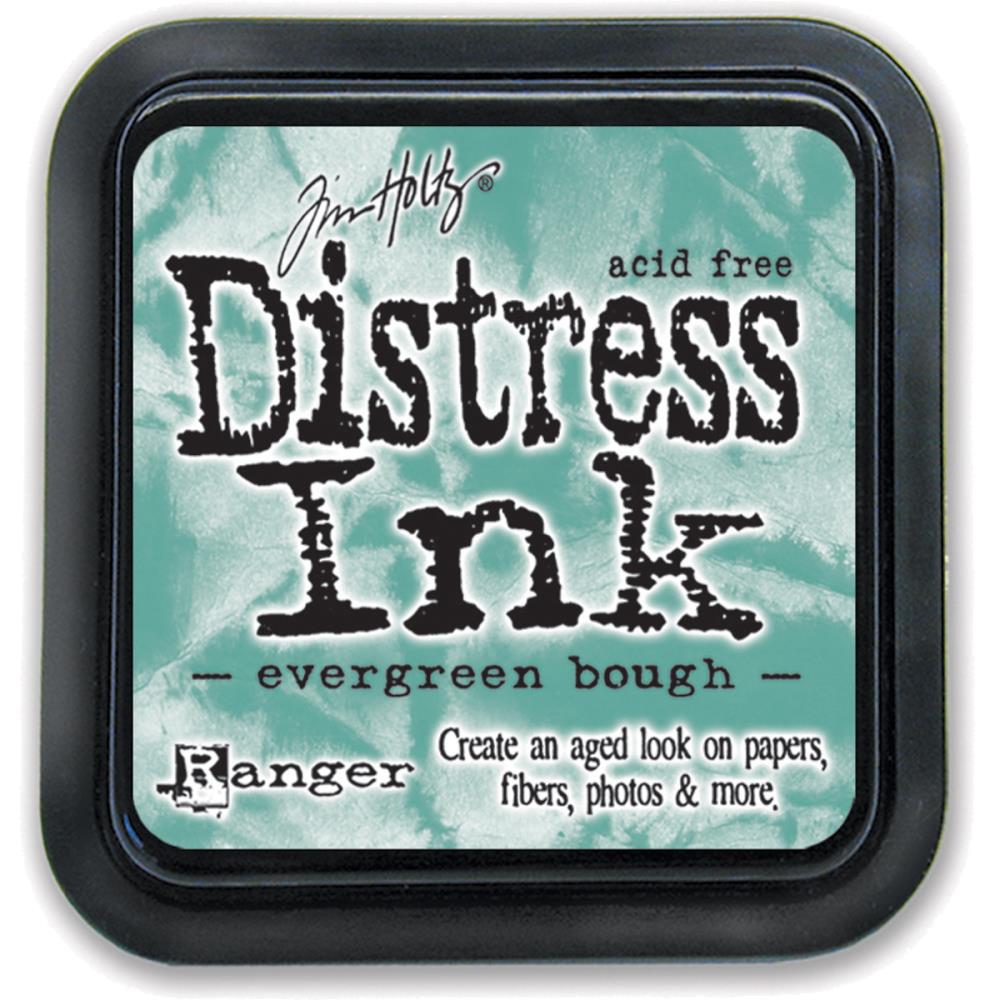 Tim Holtz Distress Evergreen Bough / Cojin de tinta para sellos Tintas Ranger