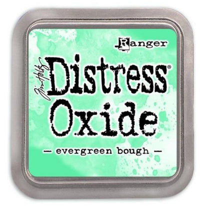 Tim Holtz Distress Oxide Evergreen Bough / Cojin de Tinta Efecto Oxidado Verde Tintas Ranger