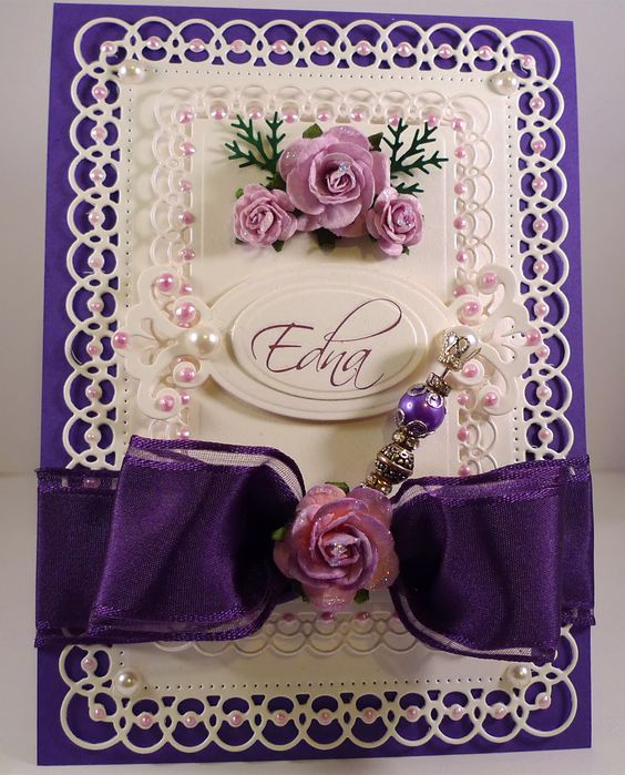 Detailed Scallops Dies and Emboss / Suaje y Realce Rectángulos de Encaje Detallado Descontinuado Spellbinders