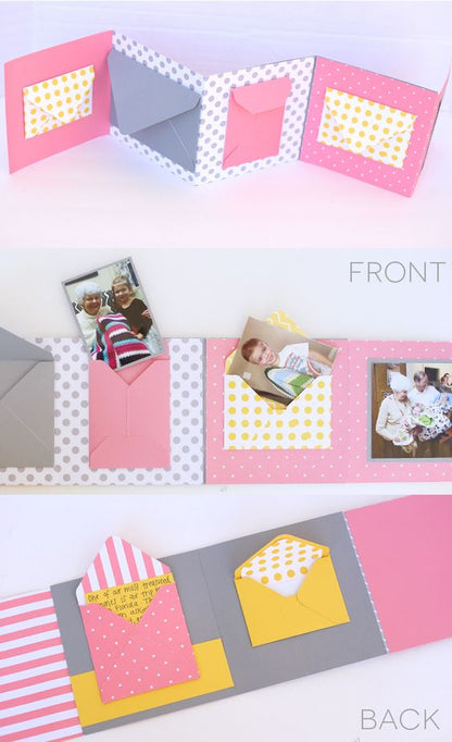 Mini Envelope Punch Board / Tablero Para Perforar Sobres Miniatura Herramientas We R Memory Keepers