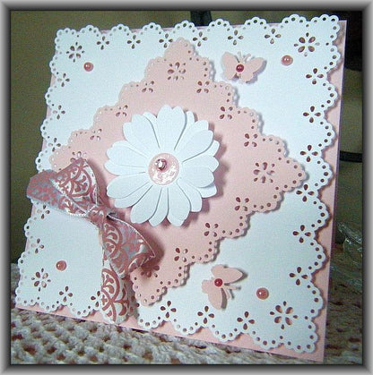 Eyelet Lace Punch Around Set / Perforadora Encaje Tipo Carpetita Descontinuado Martha Stewart