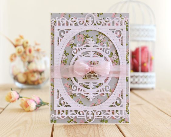 Herloom Legacy Dies and Emboss / Suaje y Realce Marco Antiguo Descontinuado Spellbinders