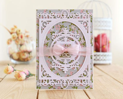Herloom Legacy Dies and Emboss / Suaje y Realce Marco Antiguo Descontinuado Spellbinders