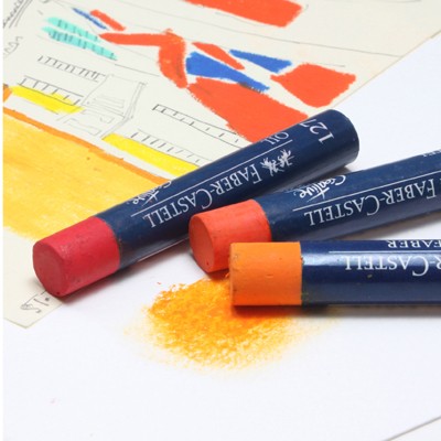 Creative Studio Permanent Oil Pastel Crayons 36 pc.  / Set de Pasteles al Oleo Descontinuado Faber Castell