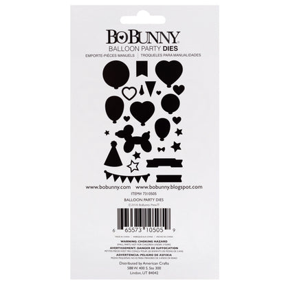 Balloon Party Dies / Suajes de Globos para Fiesta Descontinuado BoBunny