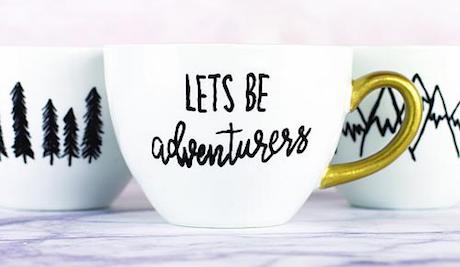 Glossy Glass Paint Marker Black / Rotulador para Vidrio y Cerámica Negro Brillante Marcadores &amp; Plumones DecoArt