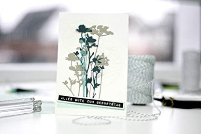 Thinlits Wildflowers Die / Suaje de Flores Silvestres Dados de Corte / Suajes / Troqueles Sizzix