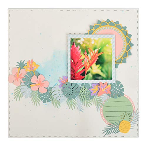 Thinlits Tropical Elements Die / Suaje de Flores Tropicales Dados de Corte / Suajes / Troqueles Sizzix