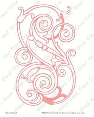 Suaje de Corte Para Hacer Fondo de Ondas y Siluetas / Flourish Scroll Descontinuado Cuttlebug