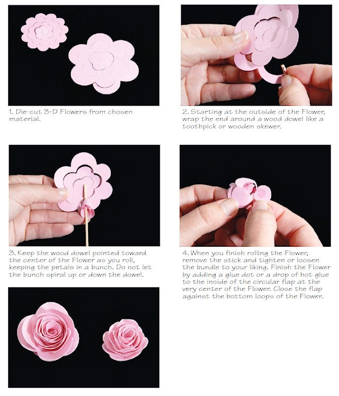 Bigz Die Flowers 3D / Suaje Flores 3D Descontinuado Sizzix