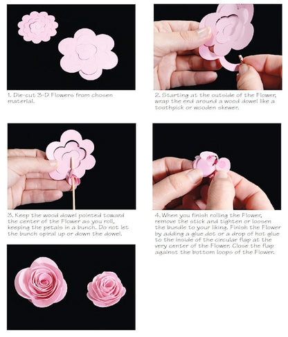 Bigz Die Flowers 3D / Suaje Flores 3D Descontinuado Sizzix