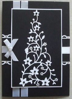 Suaje de Corte de Arbol de Navidad / Flowering Christmas Descontinuado Memory Box