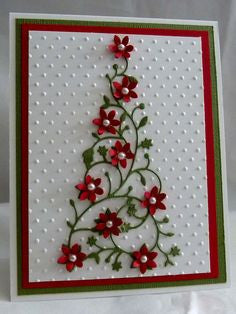 Suaje de Corte de Arbol de Navidad / Flowering Christmas Descontinuado Memory Box