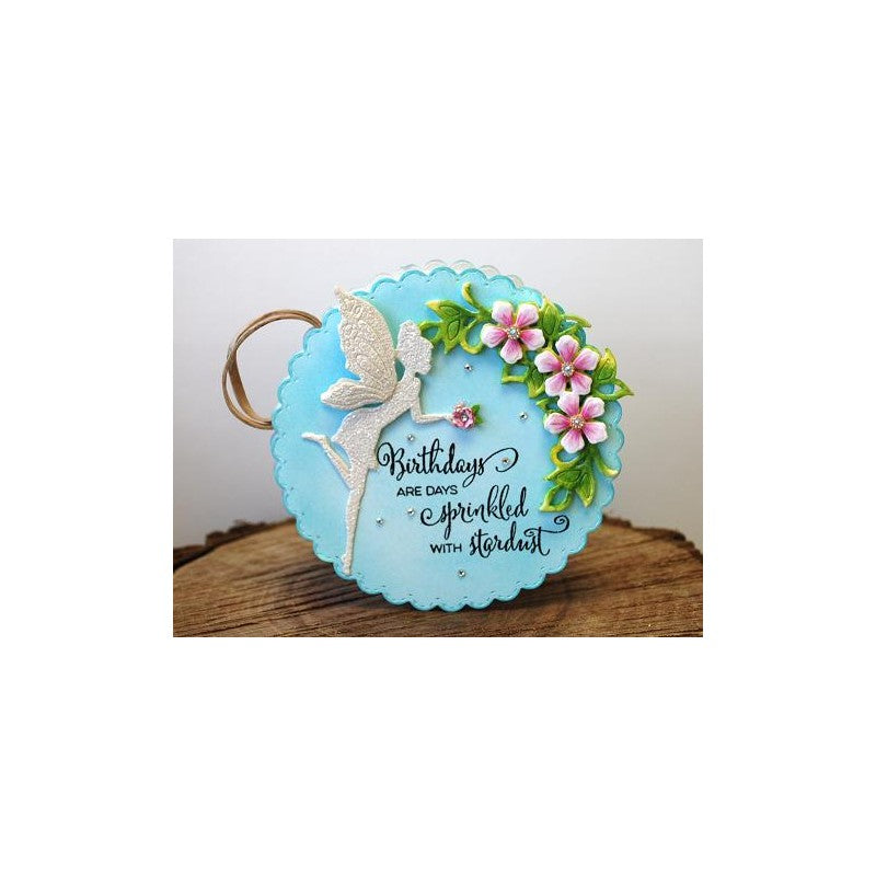 Pretty Silhouette Fairy Die / Suaje de Hada Descontinuado Frantic Stamper