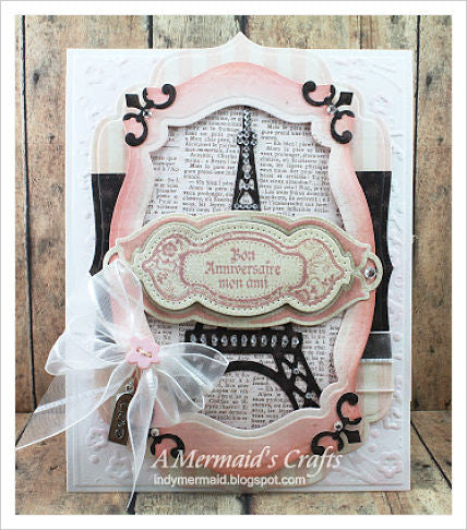 Suaje de Corte de Francia  / French Frills Descontinuado Spellbinders