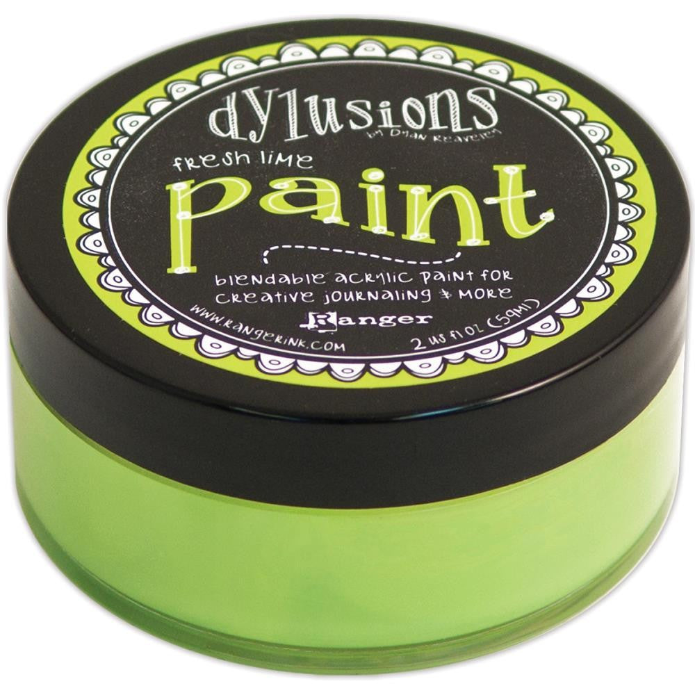 Dylusions Fresh Lime Acrylic Paint / Pintura Acrílica Descontinuado Ranger