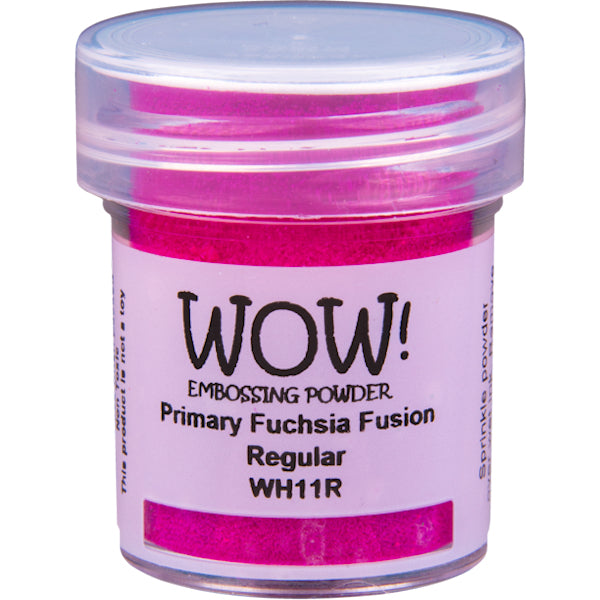Fuchsia Fusion Embossing Powder / Polvo de Embossing Fucisa Descontinuado Wow!