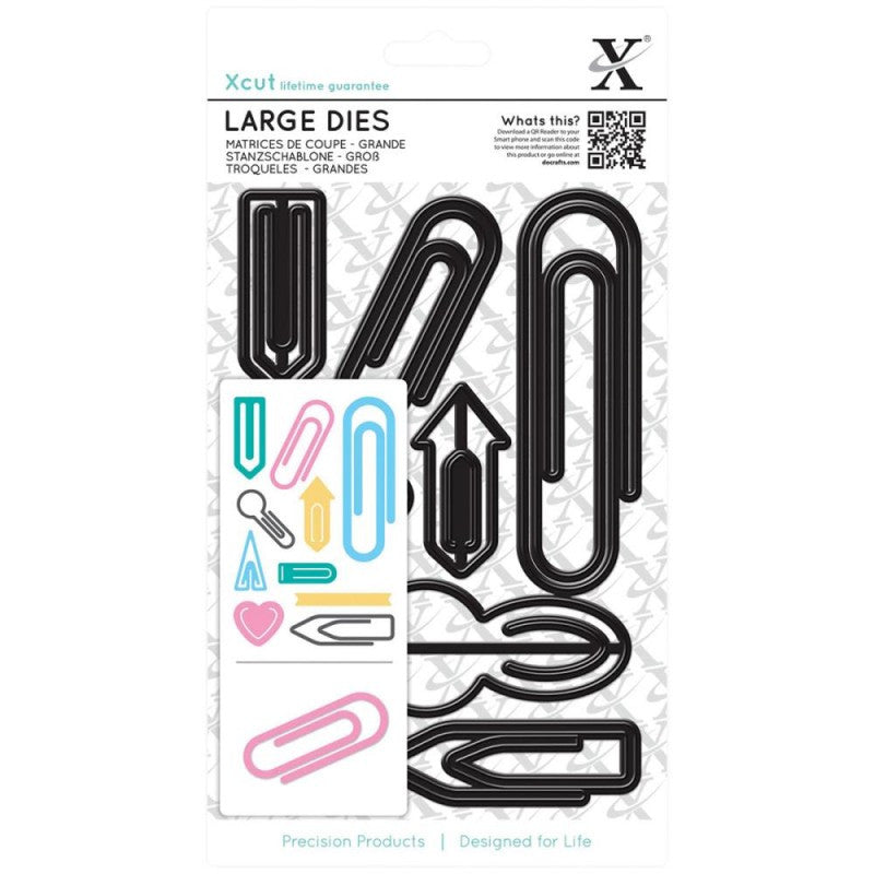 Suaje de Corte de Clips para Papel / Paper Clips Dados de Corte / Suajes / Troqueles XCut