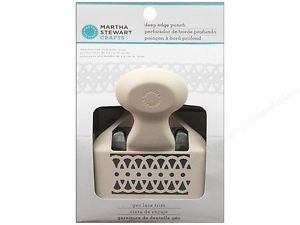 Geo Lace Trim Deep Edge Punch / Perforadora Orilla Profunda Cinta de Encaje Descontinuado Martha Stewart