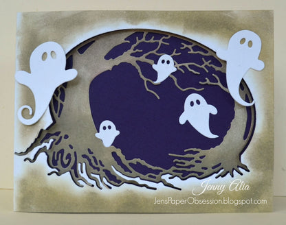 Suaje de Corte de Fantasmas / Swirling Ghosts Descontinuado Memory Box