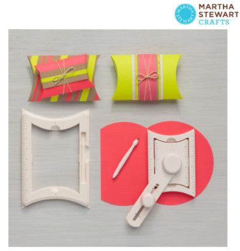 Pillow Gift Box Tool / Herramienta para hacer Cajitas de Almohada Descontinuado Martha Stewart