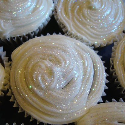 White Cake Sparkles / Hojuelas Blancas Brillantes para Pastel Repostería Wilton