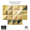 Solid Gold Paper Stack / Block de Papel Oro Solido 36 Hojas