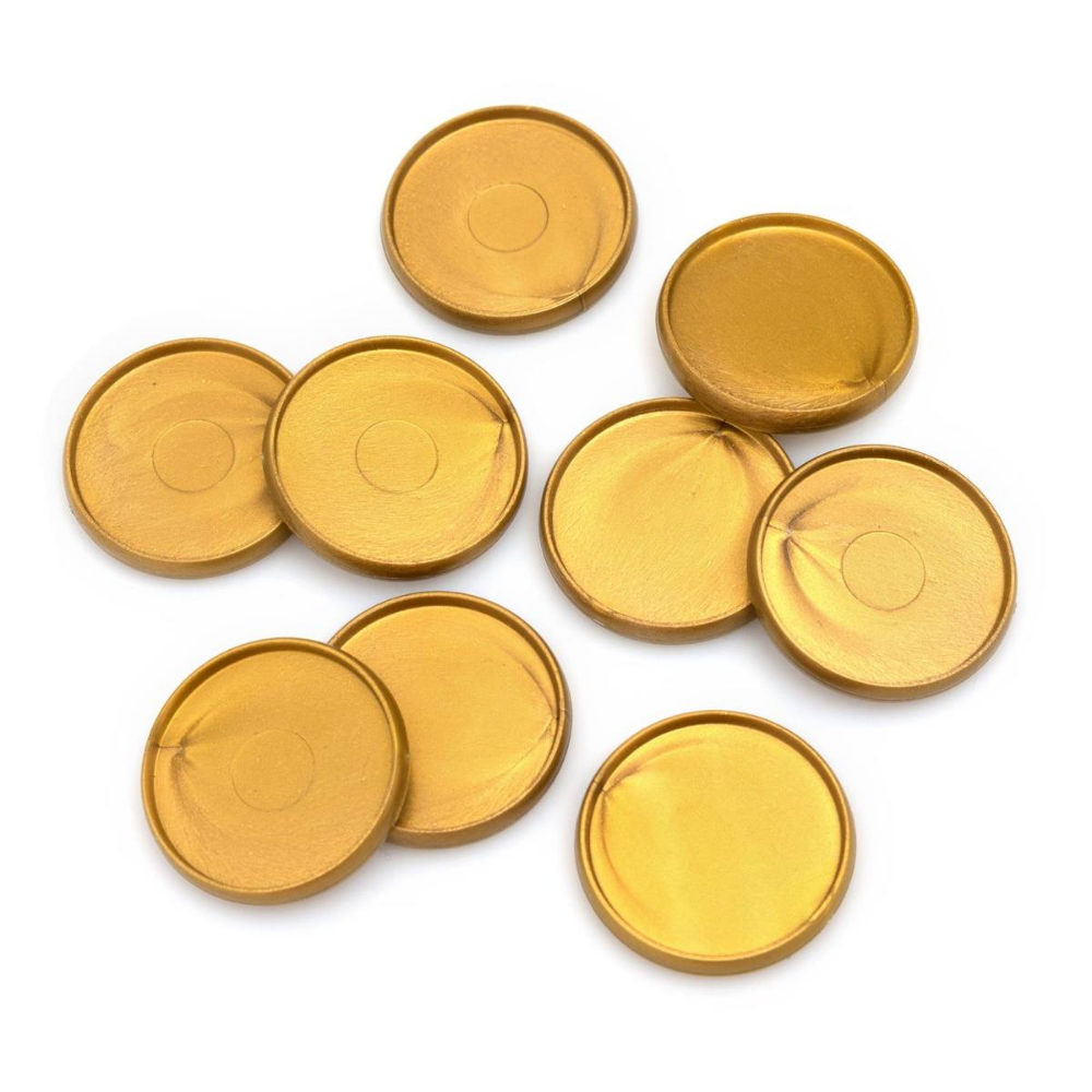 Gold 1.25 Inch Expander Discs / Anillos Dorados para Libreta o Agenda Discos para Planners We R Memory Keepers