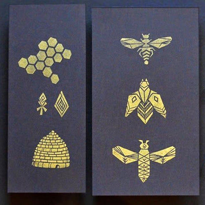 Metallic Squid Ink Pad &amp; Reinker Gold / Cojín de Tinta Oro y Repuesto Descontinuado Jane Davenport